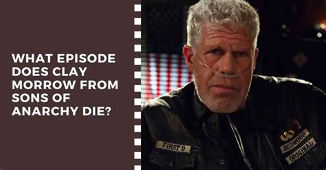 how did clay morrow die.